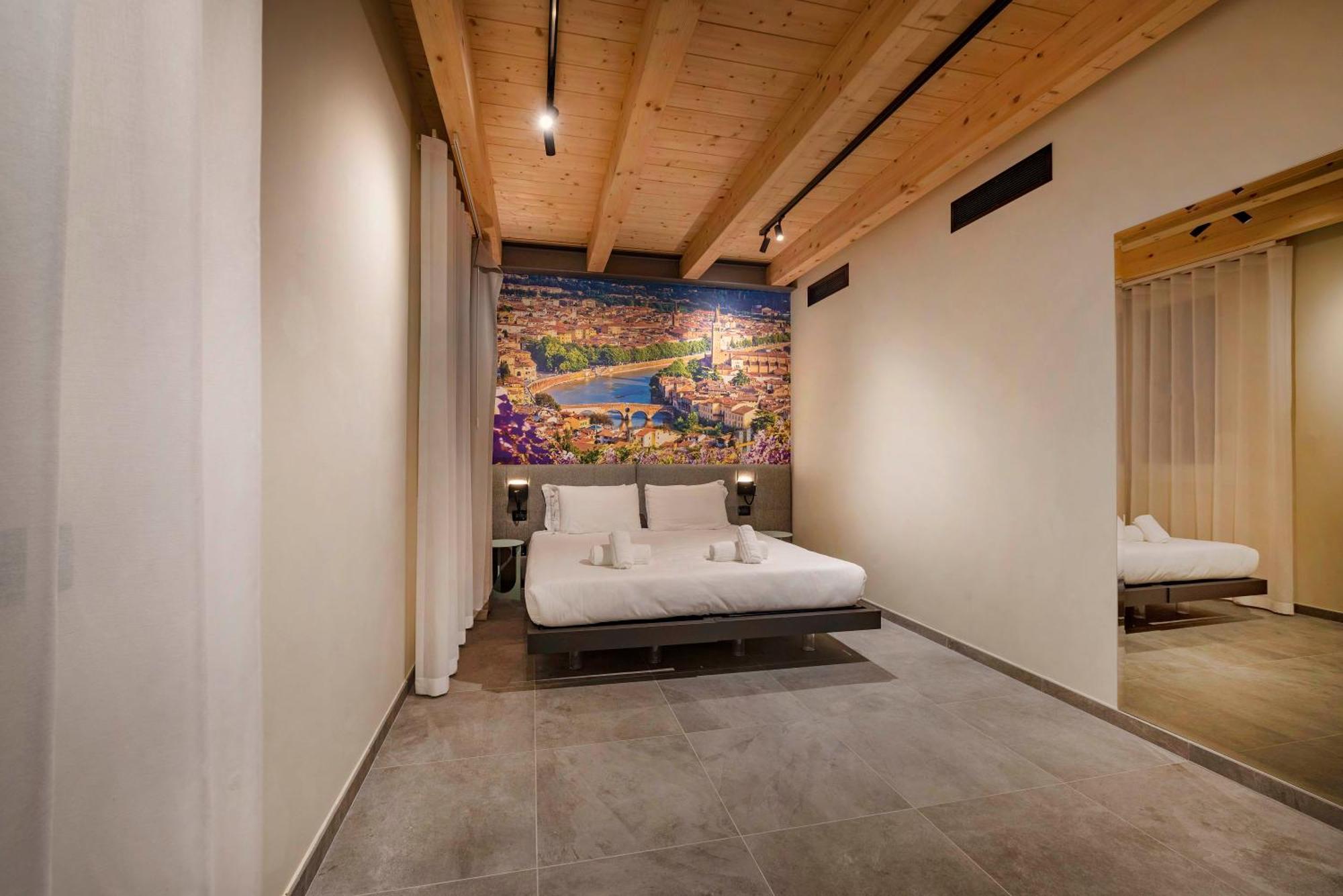 Italianflat - Verona'S River, Free Parking For Car & Bike, Nature, Relax الغرفة الصورة